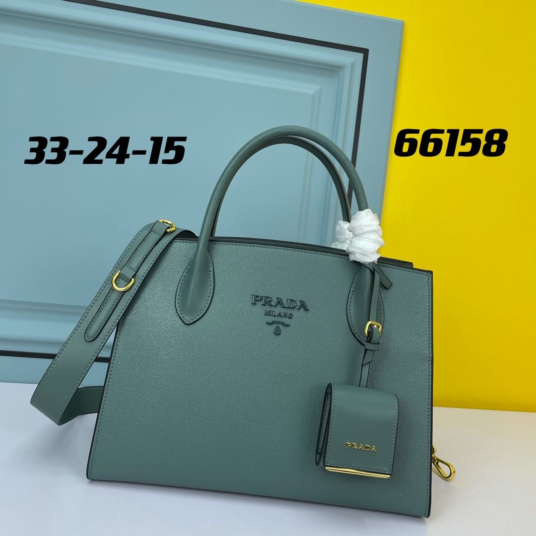 Pra*a top handle bags